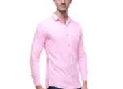 Polyester dress shirts men