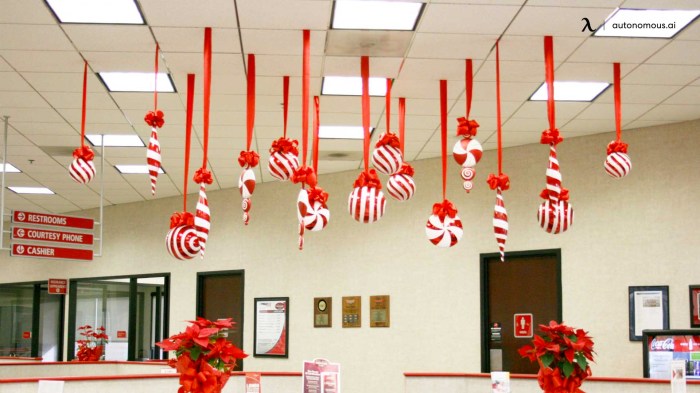 How to decorate office room for christmas