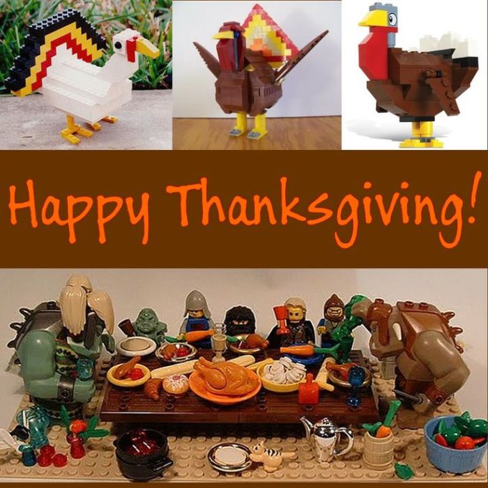 How to make a lego thanksgiving decoration