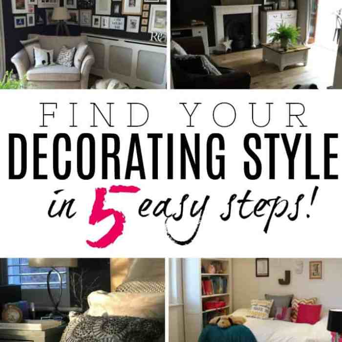 How to find your style of decorating