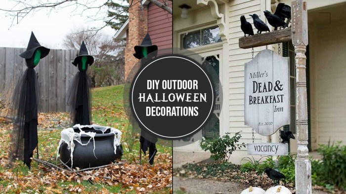 How to make your own swing halloween decoration