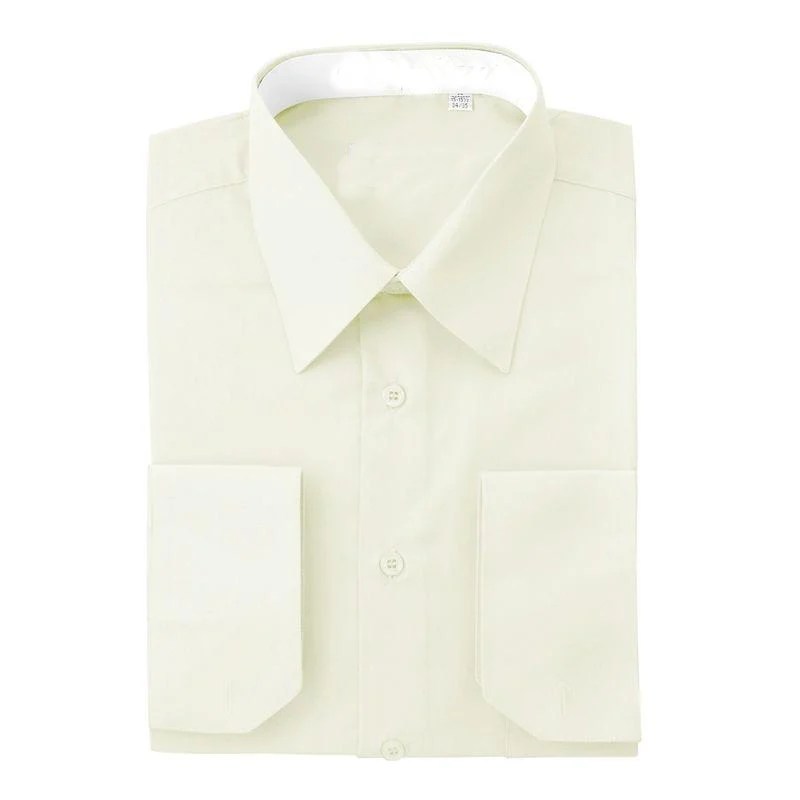 Ivory dress shirt men