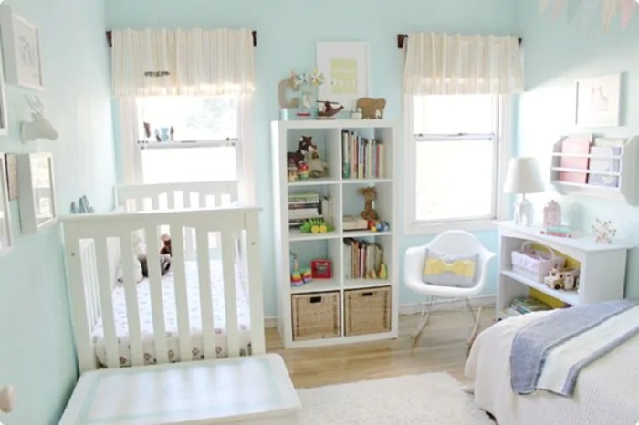 How to decorate to room share with baby