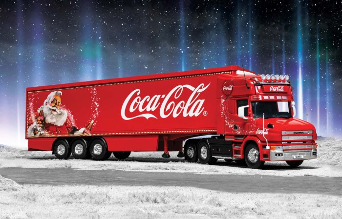 How to make coca cola truck christmas decoration