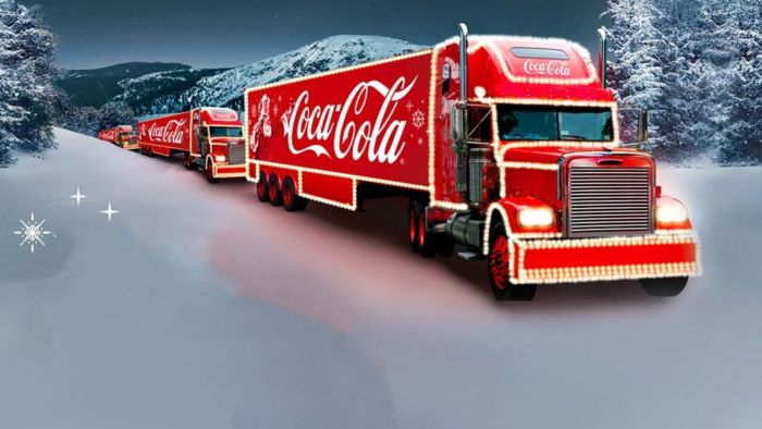 How to make coca cola truck christmas decoration