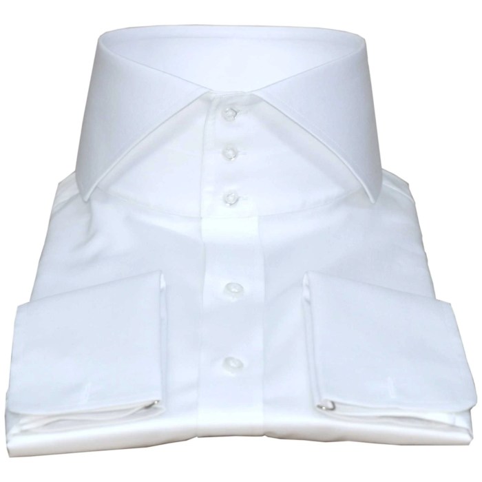 Mens high collar dress shirt