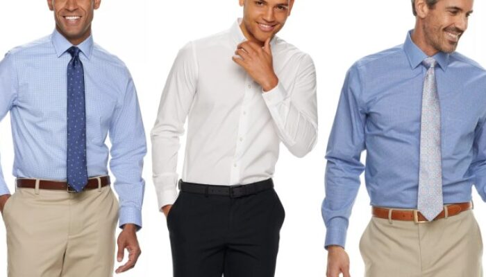 Mens Short Sleeve Dress Shirts Kohls Stylish Picks for Guys