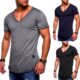 Mens V-Neck Dress Shirt Elegant Style for Every Occasion