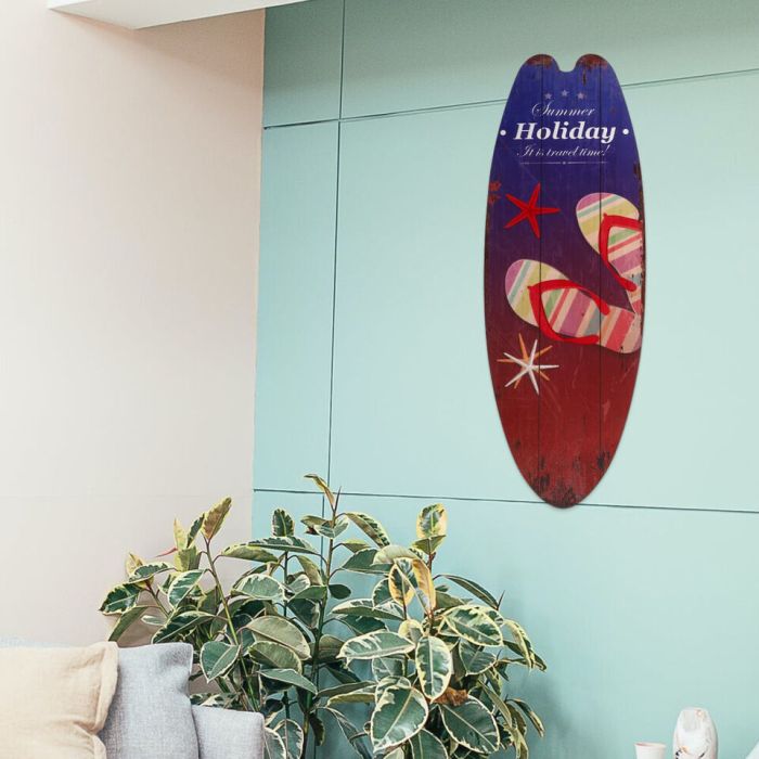 How to make a cardboard surfboard decoration