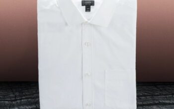 White dress shirts for men